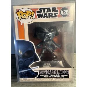 Funko Pop Star Wars 426 Concept Series Darth Vader Bobble-Head w/ Protector